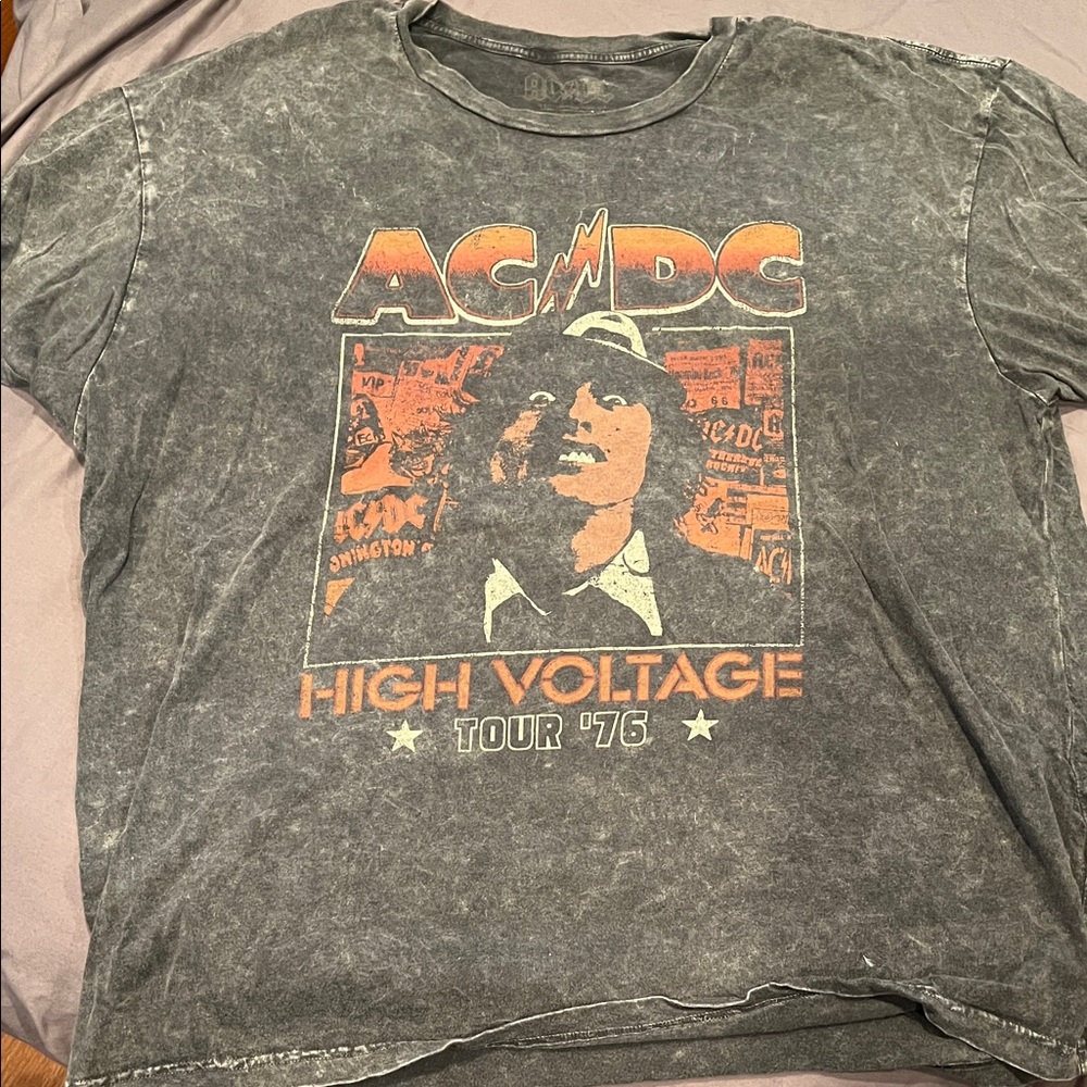 AC/DC High Voltage Tour '76 Graphic Tee